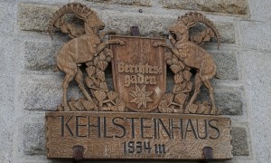 Das Kehlsteinhaus, 1834m.